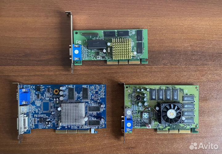 Видеокарты AGP, PCI-e