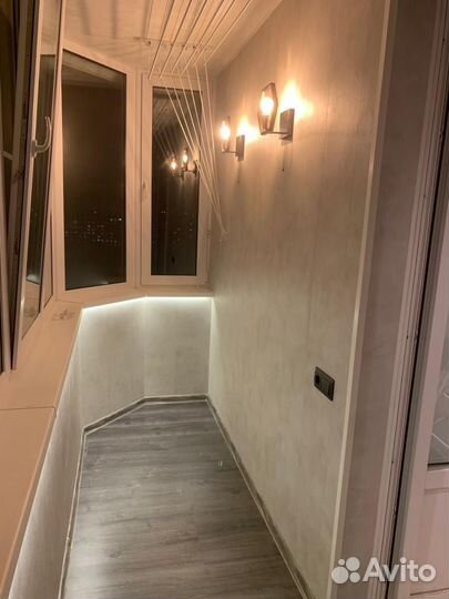 Остекление балконов и лоджий / Отделка