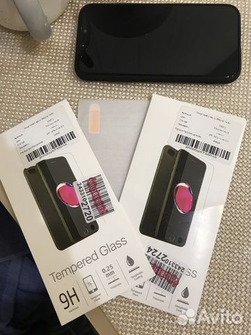 Стекло защитное iPhone 7,8 plus