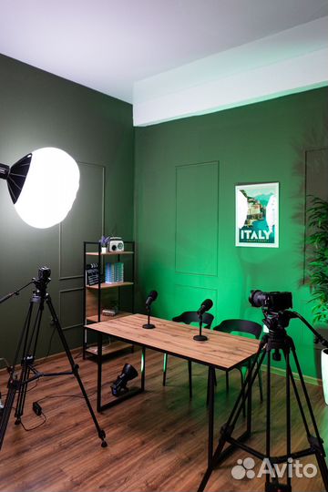 Аренда студии для подкастов