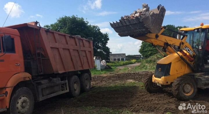 Камаз самосвал трактор экскаватор погрузчик jcb