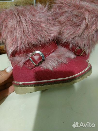 Сапожки зимние детские26р