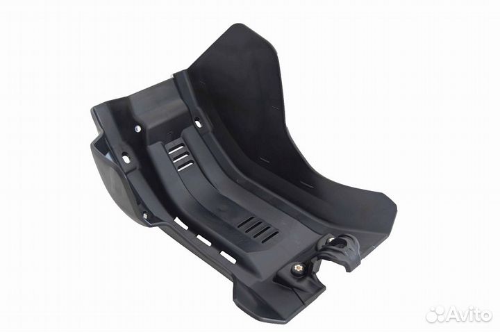 Защита двигателя пластиковая R-Tech KTM SX-F450 19-20, Husqvarna FC-FX450 19- (R-pmktmnr4519) черная