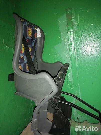 Детское велокресло заднее