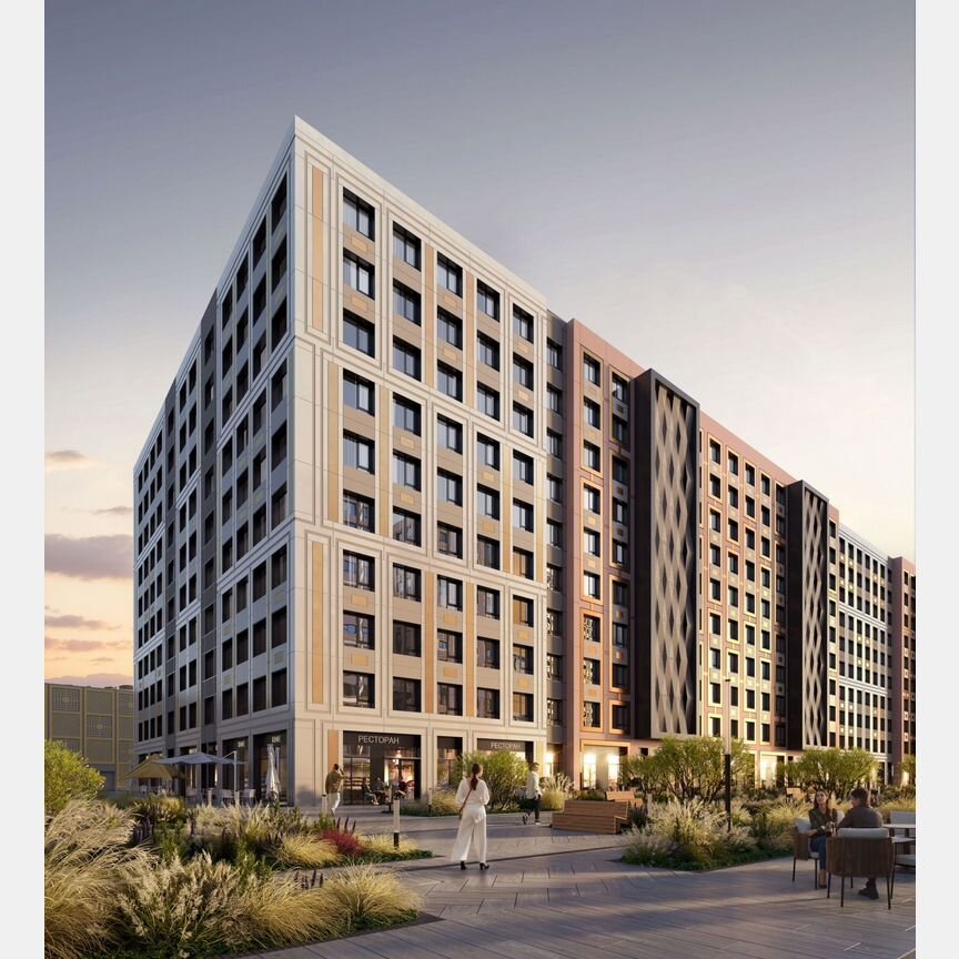 1-к. квартира, 37,8 м², 8/10 эт.
