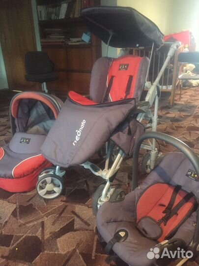 Коляска итальянская Neonato 3 в 1