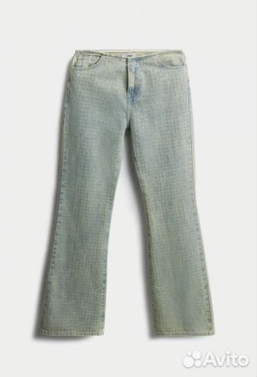 Джинсы lime новые с бирками в стразах