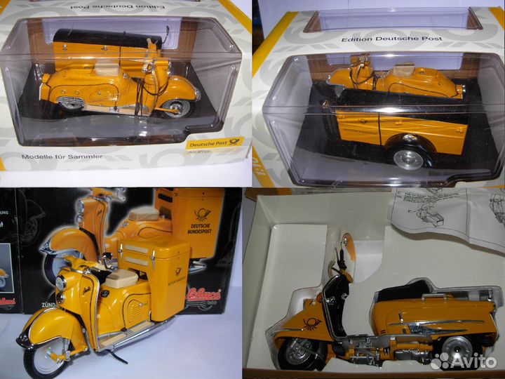 1/10 модели BMW NSU DKW Harley мотоцикл мотороллер