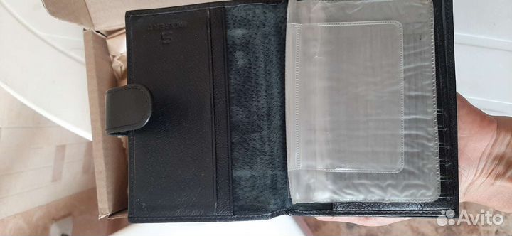 Обложка для автодокументов натуральная кожа