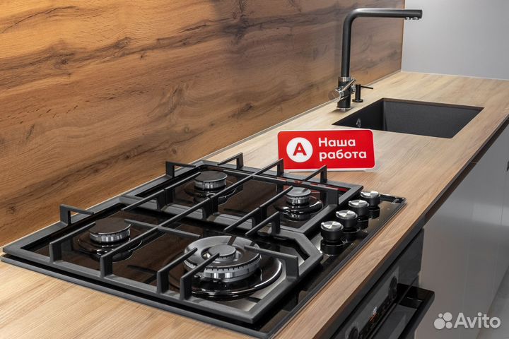 Кухонный гарнитур прямой