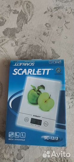 Весы кухонные электронные Scarlett новые
