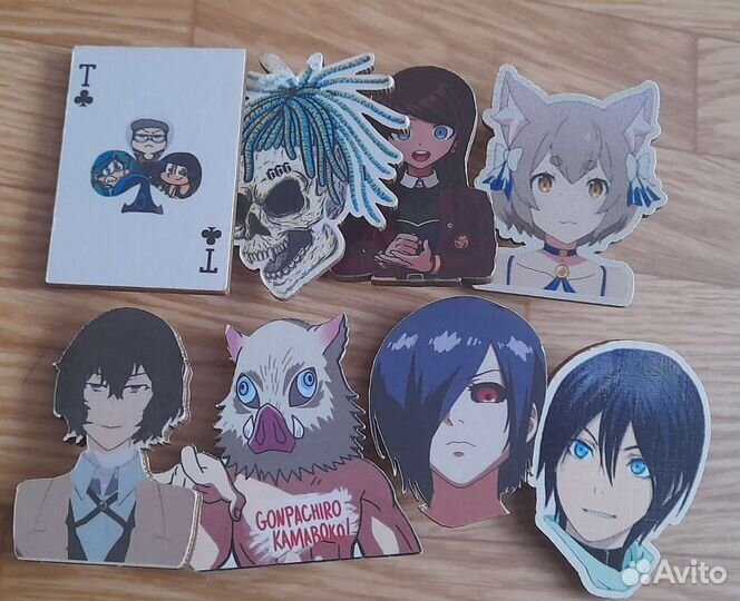 Аниме значки