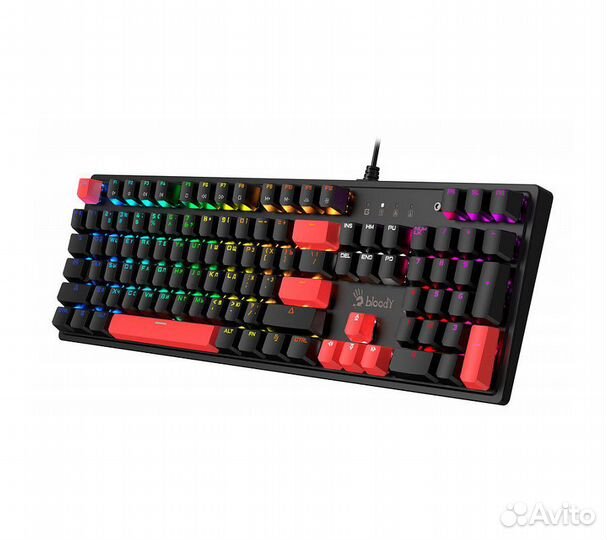 Механическая клавиатура A4Tech Bloody S510N, черны