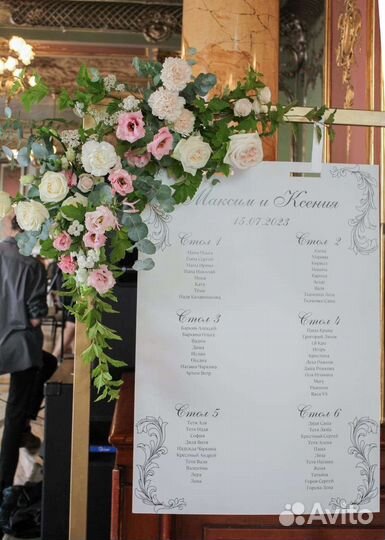 Рассадка гостей