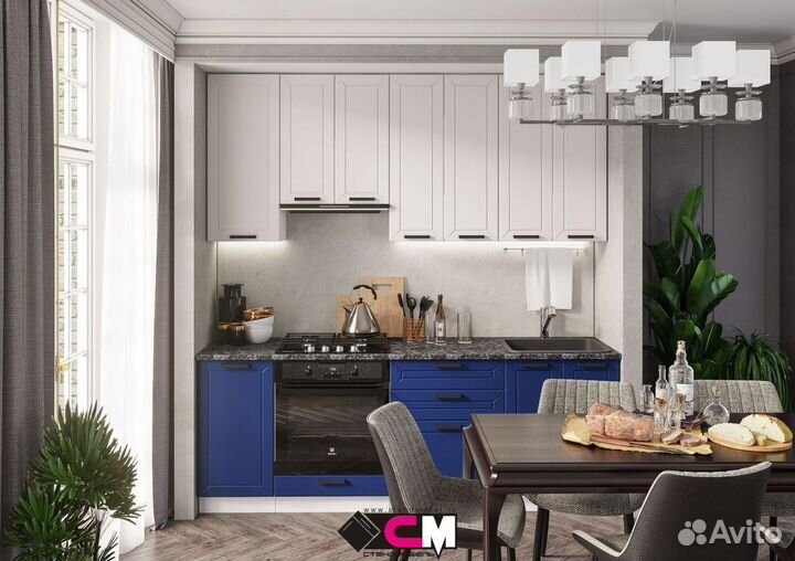 Модульная стильная молодежная кухня