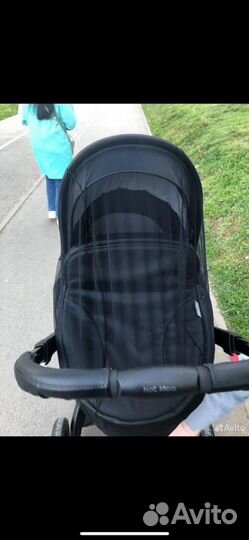 Коляска 2в1 из эко кожи