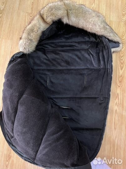 Теплый конверт для коляски, санок