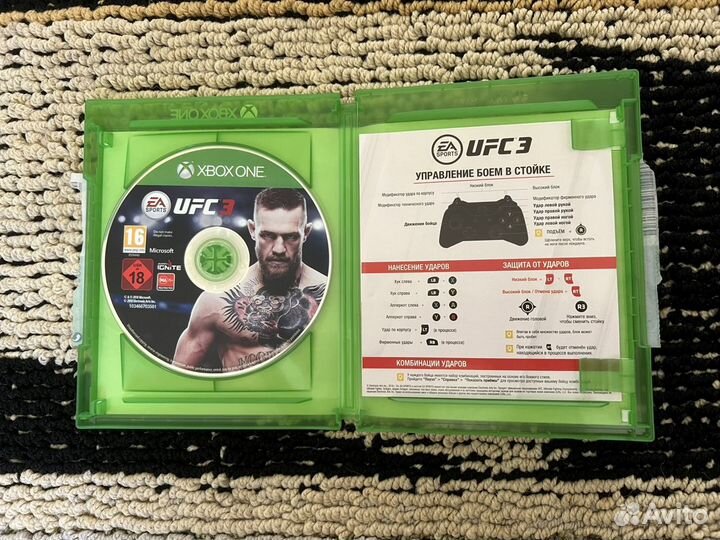 UFC 3 Xbox One лицензионная игра