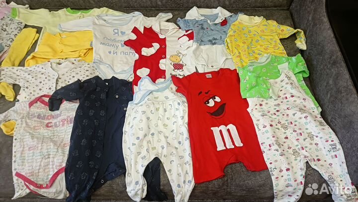 Пакет вещей для новорожденного мальчика