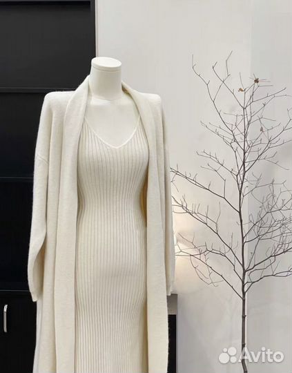 Кардиган с платьем