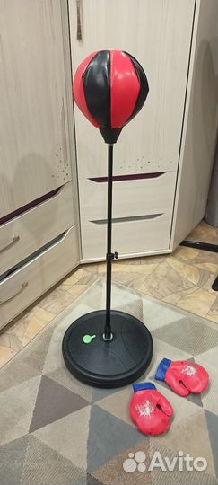 Боксерская груша детская напольная
