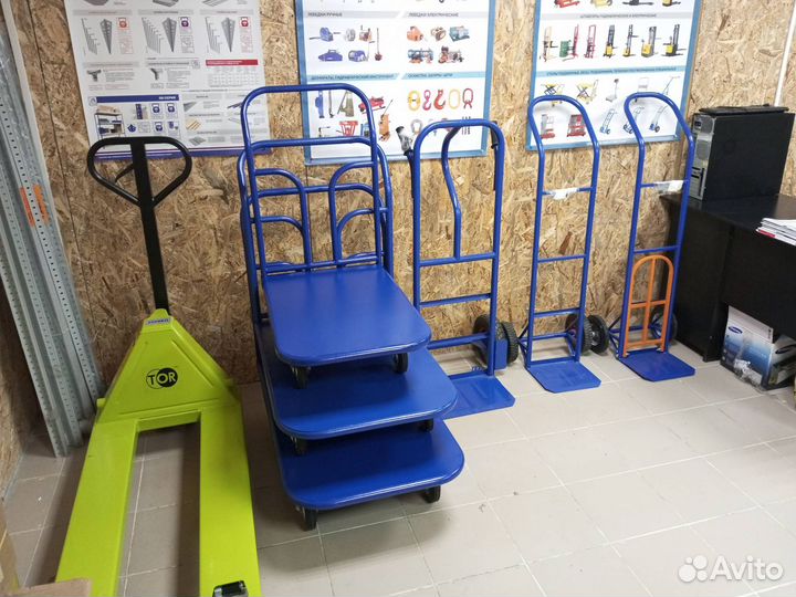 Тележки платформенные и двухколесные для грузов