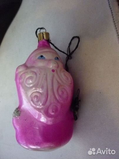 Елочные игрушки СССР, сосульки, фигурки