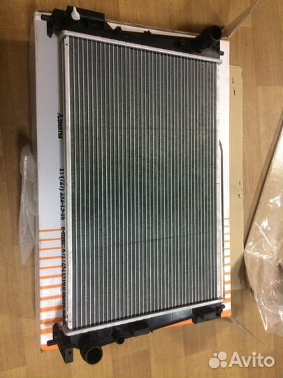 Радиатор Опель корса фиат браво