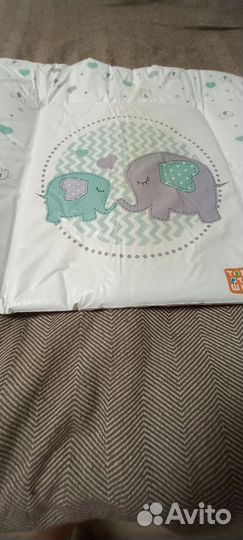 Мягкая вкладка на пеленальный стол