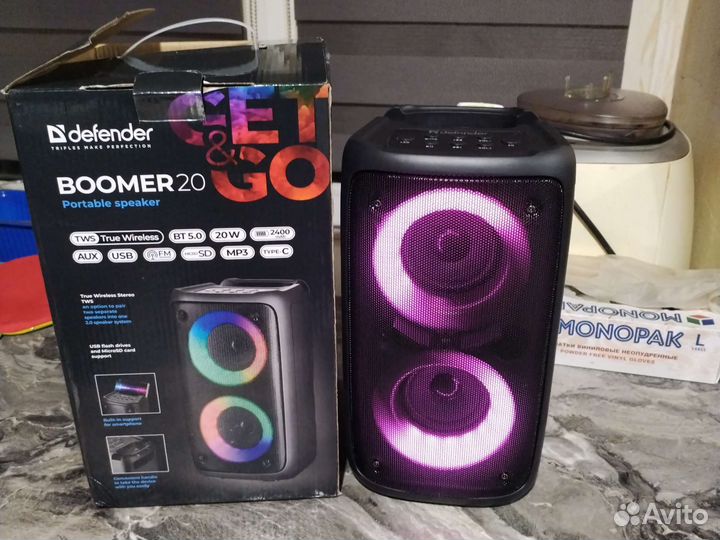 Блютуз колонка