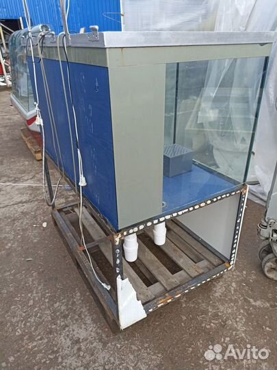 Аквариум для живой рыбы 121/77/127