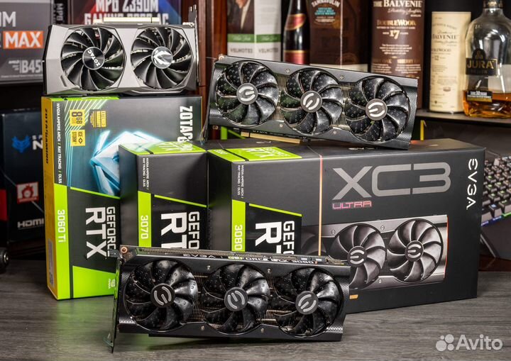 Видеокарта Nvidia / AMD и др в наличии