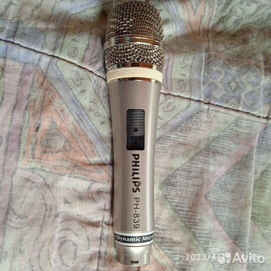 Микрофон динамический philips