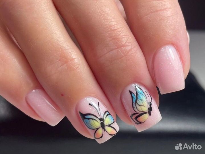 Маникюр с покрытием гель лак