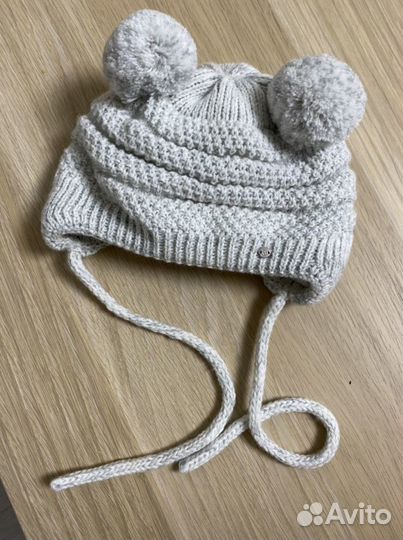 Шапка для новорожденного 38-40