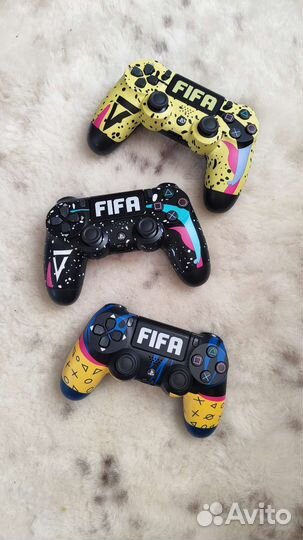 Джойстик DualShock 4 для PS4 с принтом