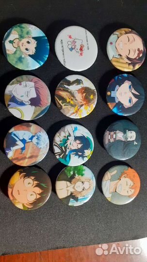 Значки аниме,геншин