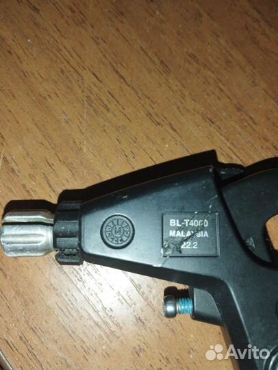 Тормозная ручка shimano alivio bl-t4000 левая