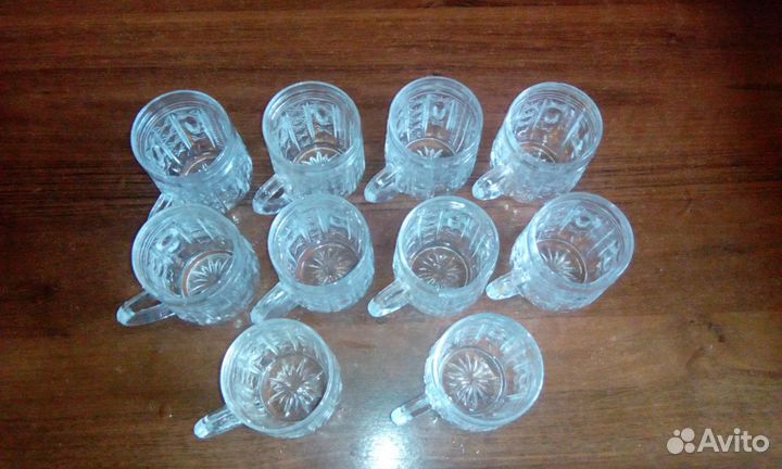 Бокалы хрусталь маленькие