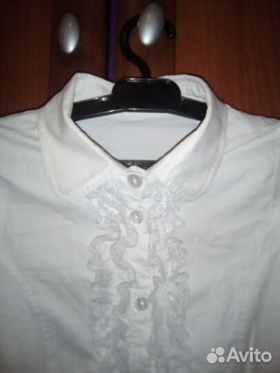 Блузки школьные на девочку 8-12лет