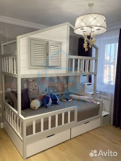 Кровать Домик для двоих