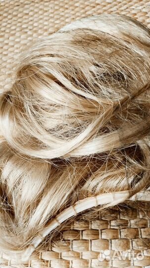 Хвост шиньон из искусственных волос