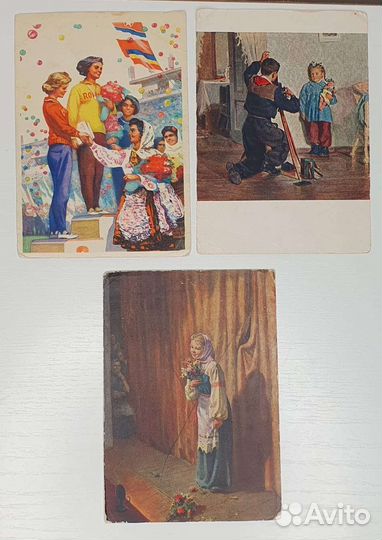 Редкие открытки СССР