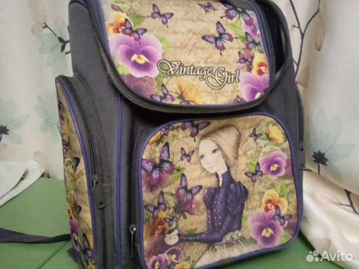 Рюкзак для девочек (1 - 2 класс)