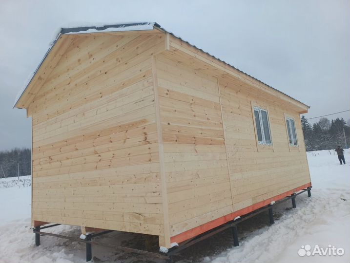 Каркасный дом 4,2х7,7