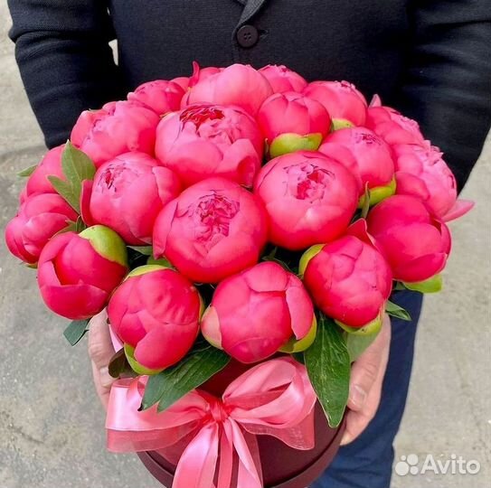 Пионы Цветы Доставка