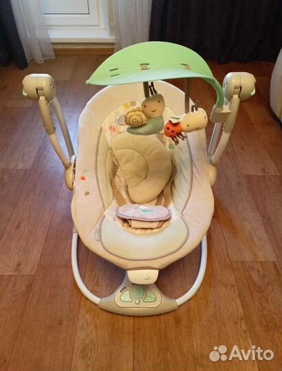 Детские качели шезлонг