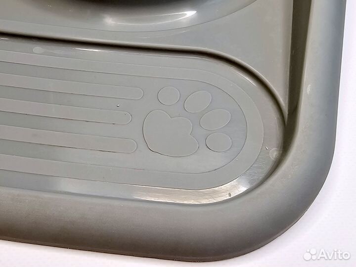 Миска для животных двойная на подставке