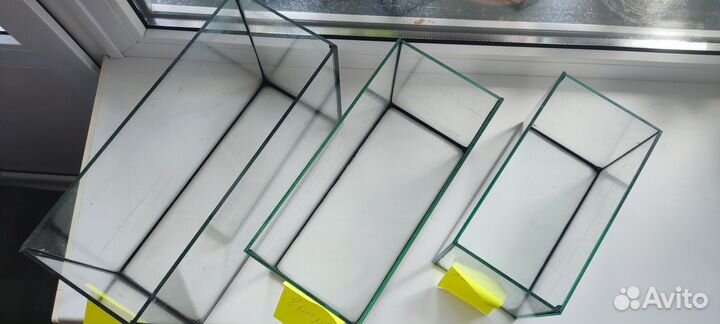 Аквариумы 15,8,5 литров