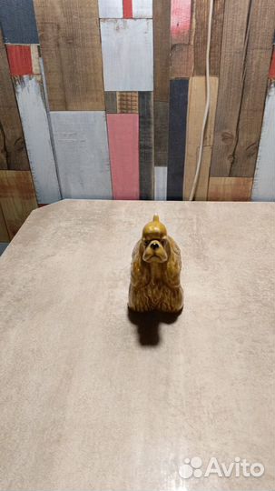 Фарфоровые статуэтки две собаки